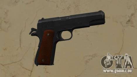 1911 black with wood grips pour GTA Vice City