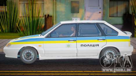 Vaz 2114 Police Ukraine für GTA San Andreas