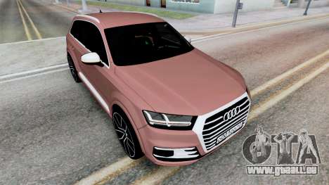 Audi Q7 (4M) 2016 pour GTA San Andreas