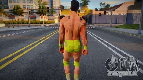 Alberto Del Rio Dark Yellow Attire pour GTA San Andreas