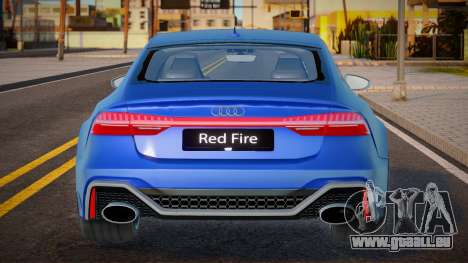 Audi RS7 Blu für GTA San Andreas