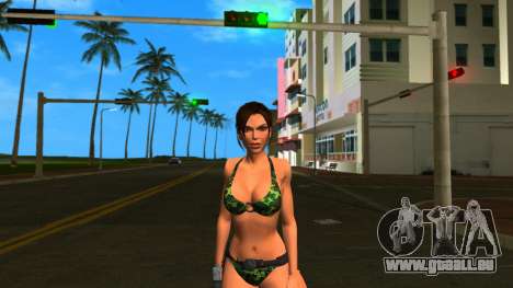 Lara Croft Camo Bikini pour GTA Vice City