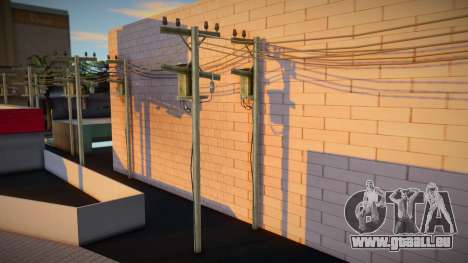 Poste electrico by dm loquendo (electric pole) für GTA San Andreas