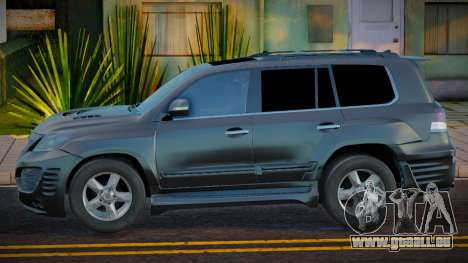 Lexus LX 570 INVADER Black pour GTA San Andreas