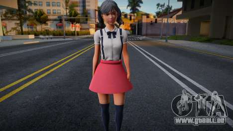 Yuan School Uniform für GTA San Andreas