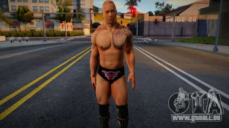 The Rock with beard pour GTA San Andreas