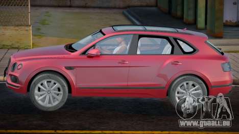 Bentley Bentayga W12 Devo pour GTA San Andreas
