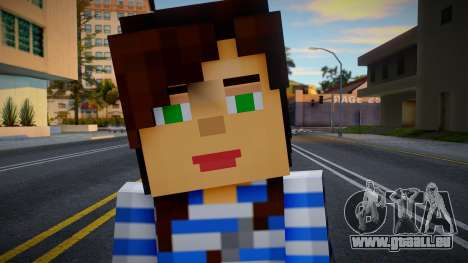 Minecraft Story - Stacy MS für GTA San Andreas