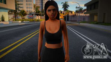Black Outfit Girl pour GTA San Andreas