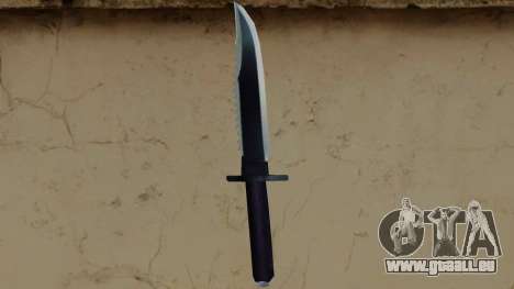 Rambo II Knife pour GTA Vice City