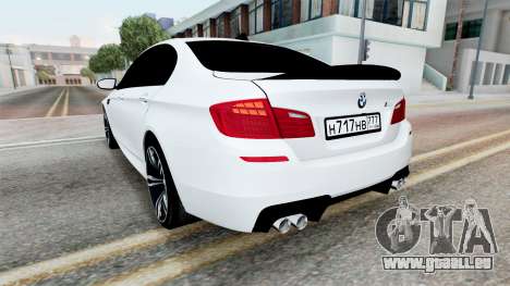 BMW M5 (F10) Gray Nurse für GTA San Andreas