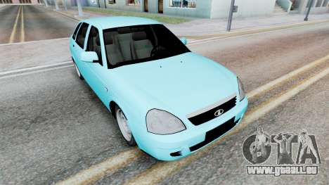 Lada Priora (2172) Sky Blue pour GTA San Andreas