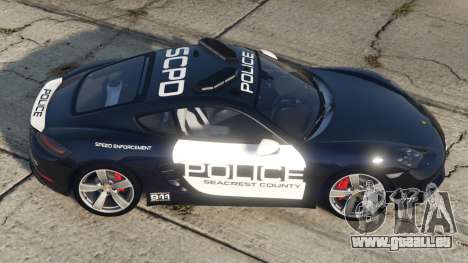 Porsche 718 Cayman S Seacrest County Police