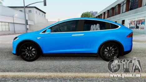 Tesla Model X P90D 2016 pour GTA San Andreas