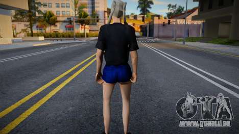 Girl Jeans Short pour GTA San Andreas
