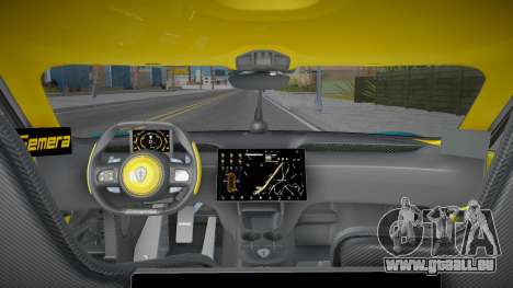 Koenigsegg Gemera Onion pour GTA San Andreas