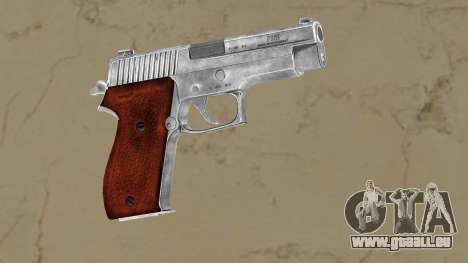 P220 Nickel with wood grips pour GTA Vice City