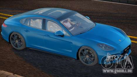 Porsche Panamera Turbo S Blue für GTA San Andreas