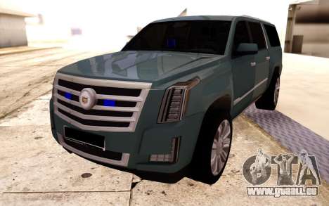 Cadillac Escalade Police 2020 pour GTA San Andreas