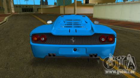 Ferrari F50 GT TT Black Revel pour GTA Vice City