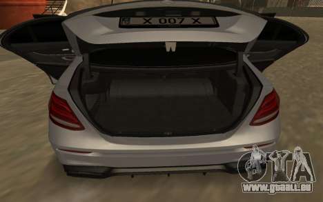 Mercedes-Benz E class (W213) für GTA San Andreas
