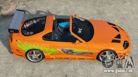 Toyota Supra Sea Buckthorn