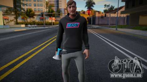 Mr Beast Skin für GTA San Andreas