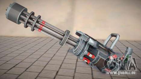 Minigun Rifle HD mod für GTA San Andreas
