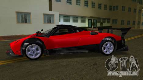 Pagani Zonda R TT Black Revel pour GTA Vice City
