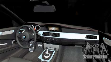 BMW M5 (E60) Blackcurrant pour GTA San Andreas