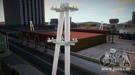 Concrete power pole pour GTA San Andreas