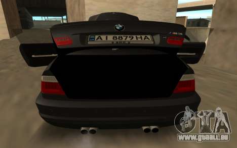 BMW M3 E46 COUPE stock pour GTA San Andreas