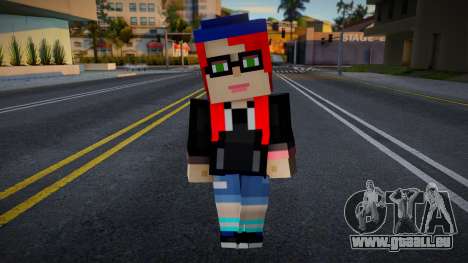 Minecraft Story - Cassie MS pour GTA San Andreas