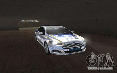Ford Fusion Ukraine Police für GTA San Andreas