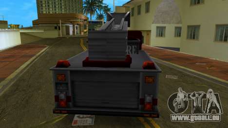 Camion de pompiers avec évacuation de secours pour GTA Vice City