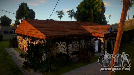 Graffiti Street House für GTA San Andreas