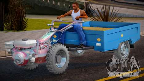 Tracteur à conducteur piétonnier pour GTA San Andreas