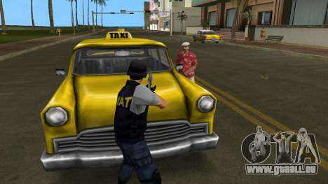 Autofahrer reagieren auf Waffen für GTA Vice City