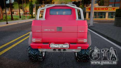 Mercedes-Benz G63 AMG 6x6 Jobo pour GTA San Andreas