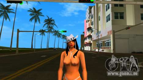Stripper Girl Topless für GTA Vice City