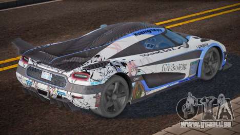 2014 Koenigsegg One1 für GTA San Andreas