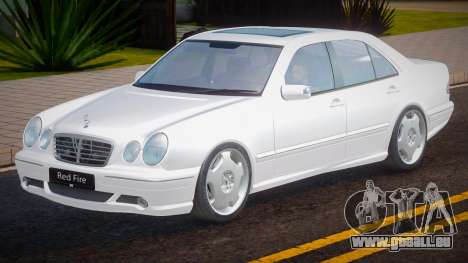 Mercedes-Benz E55 AMG (W210) White pour GTA San Andreas