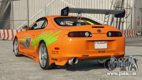 Toyota Supra Sea Buckthorn