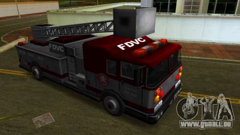 Camion de pompiers avec évacuation de secours pour GTA Vice City