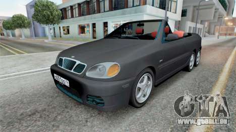 Daewoo Lanos 3-axle für GTA San Andreas