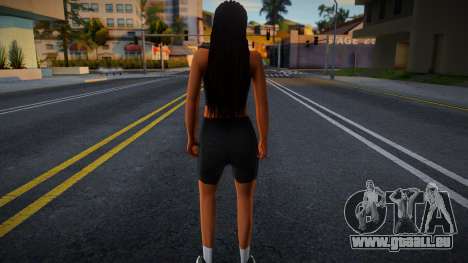 Black Outfit Girl pour GTA San Andreas