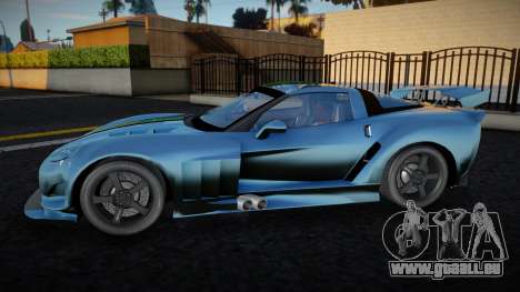 [NFS Most Wanted] Corvette C6 Evangelion für GTA San Andreas