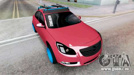 Opel Insignia Well Read pour GTA San Andreas