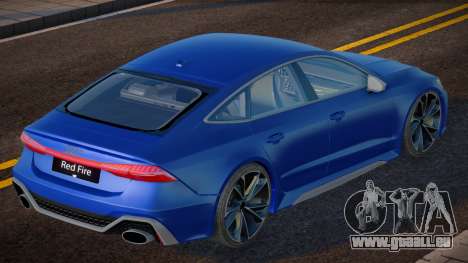 Audi RS7 Blu für GTA San Andreas