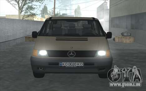Mercedes-Benz Vito 112CDI Van pour GTA San Andreas